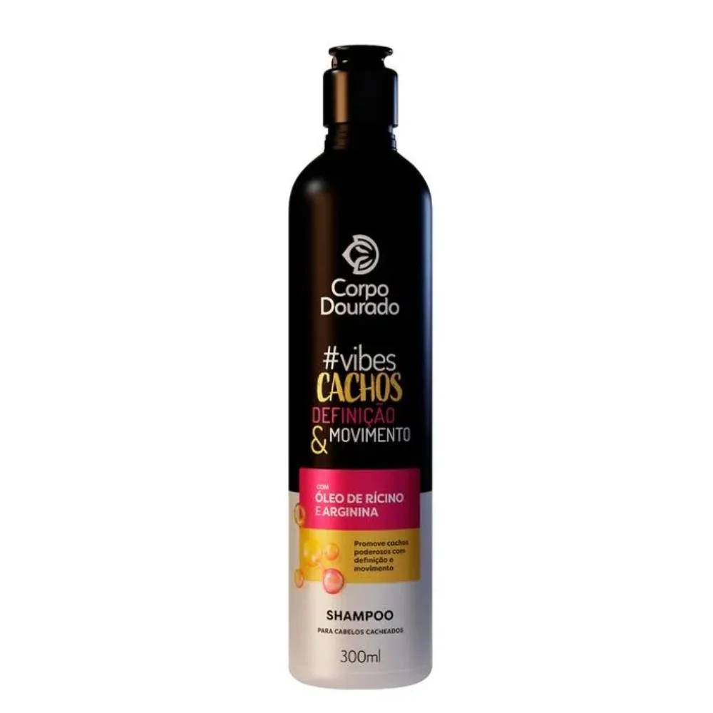 Imagem do produto SHAMPOO CORPO DOURADO VIBES DEFINICAO 300ML