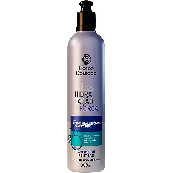 Imagem do produto SHAMPOO CORPO DOURADO VIBES HIDRATACAO 300ML