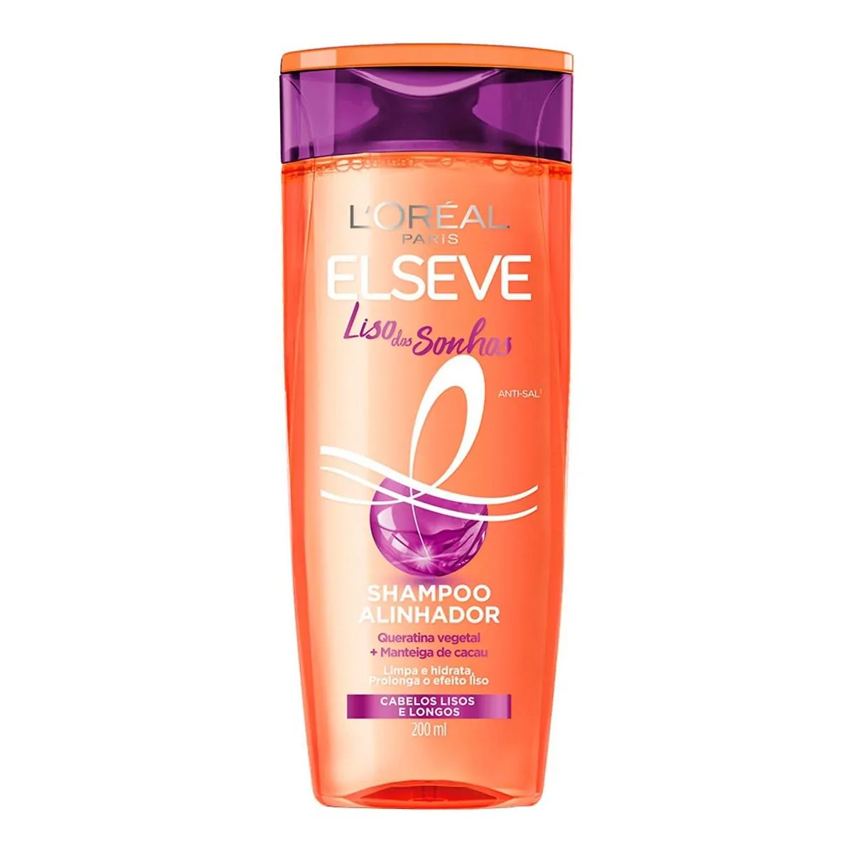 Imagem do produto SHAMPOO ELSEVE LISO DOS SONHOS 200ML