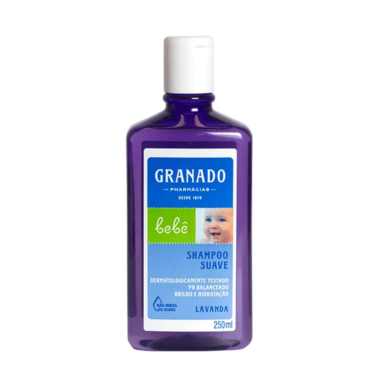 Imagem do produto SHAMPOO GRANADO BEBE LAVANDA SUAVE 250ML