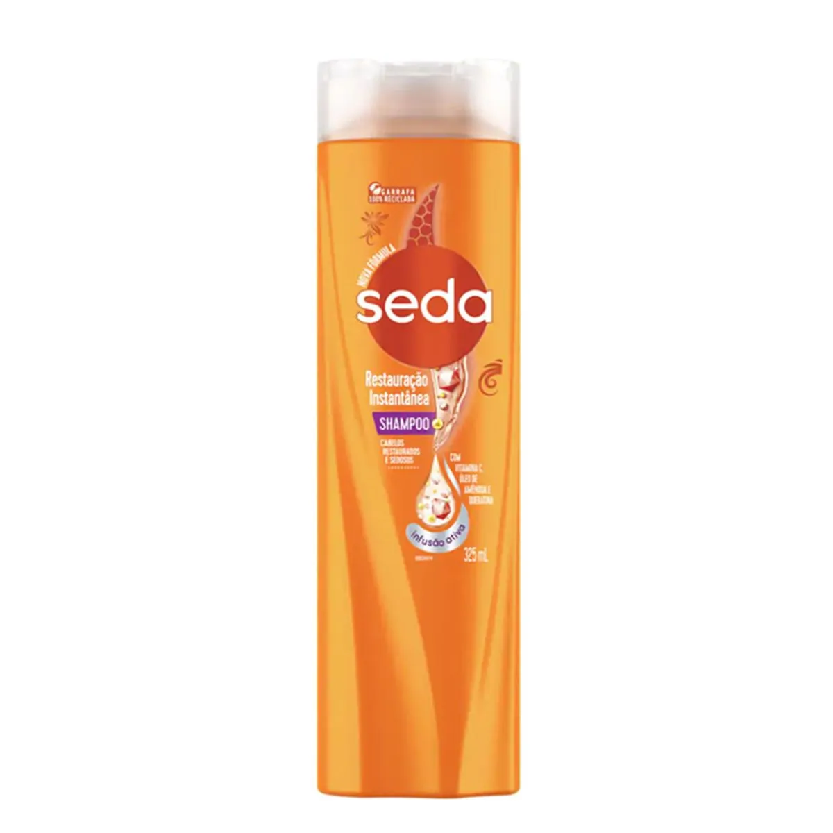 Imagem do produto SHAMPOO SEDA RESTAURACAO INSTANTANEA 325ML
