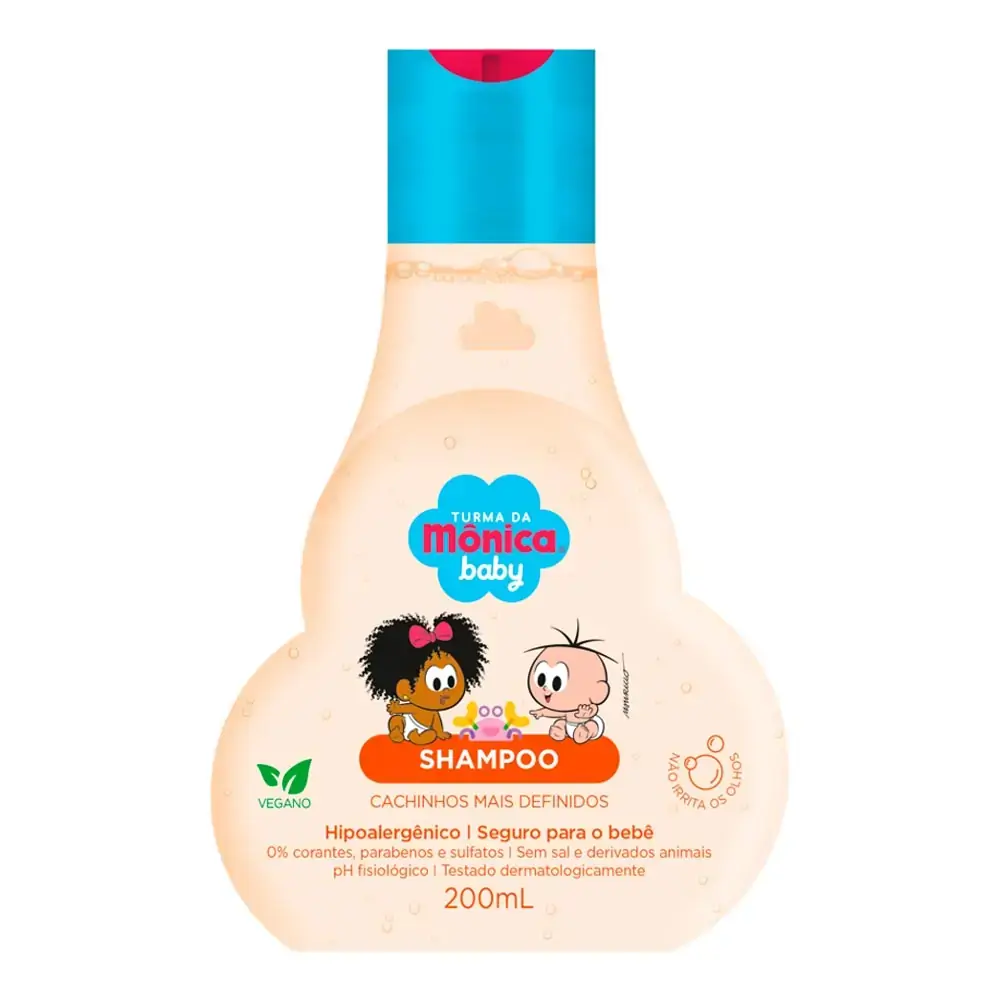 Imagem do produto SHAMPOO TURMA DA MONICA CACHINHOS MAIS DEFINIDOS 200ML