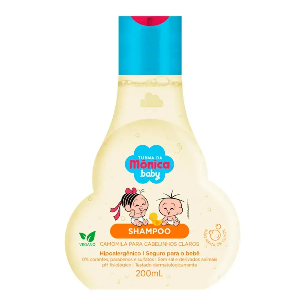 Imagem do produto SHAMPOO TURMA DA MONICA CAMOMILA CABELOS CLAROS 200ML