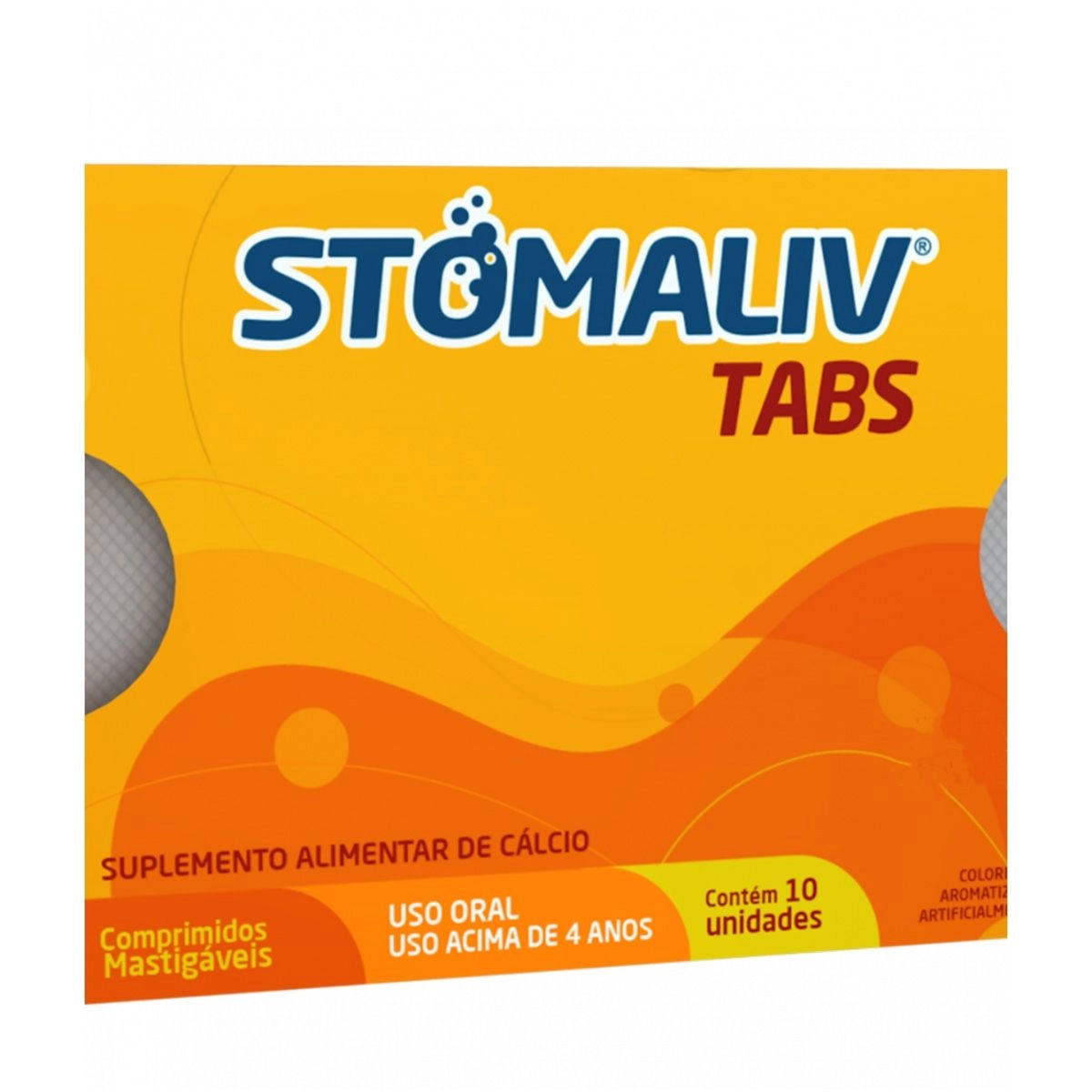Imagem do produto STOMALIV TABS COM 10 COMPRIMIDOS MASTIGAVEIS