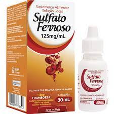 Imagem do produto SULFATO FERROSO HENFER SOLUCAO COM 30ML