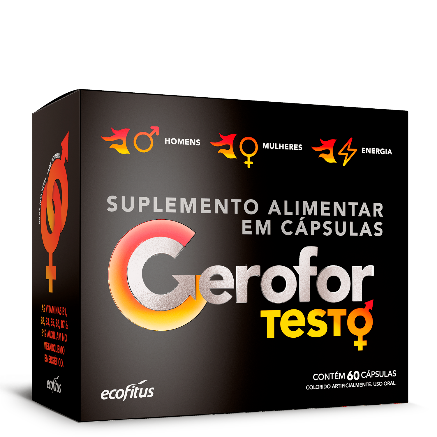 Imagem do produto SUPLEMENTO GEROFOR TESTO COM 60 CAPSULAS