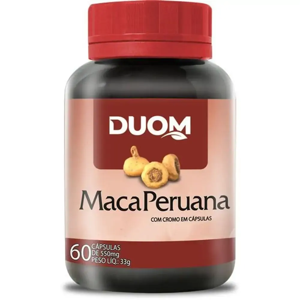 Imagem do produto SUPLEMENTO MACA PERUANA 550MG COM 60 COMPRIMIDOS