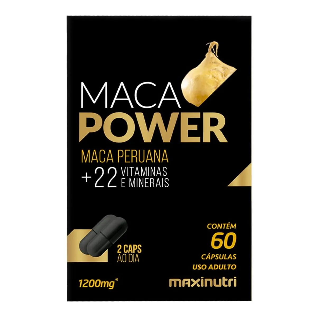 Imagem do produto SUPLEMENTO MACA PERUANA POWER 1200MG COM 60 CAPSULAS