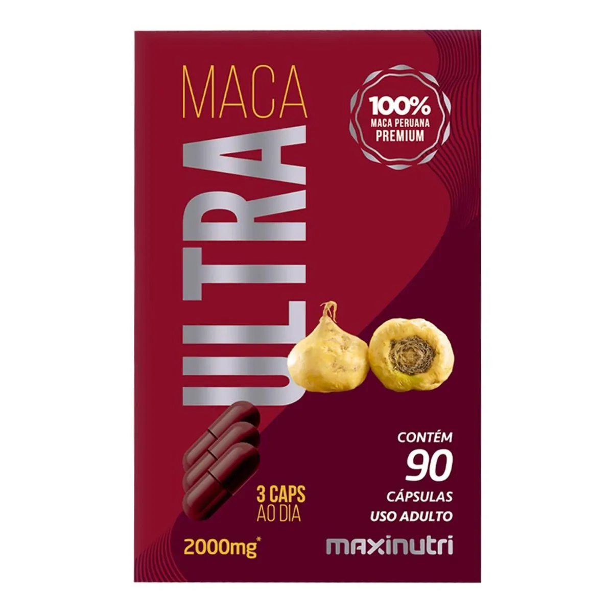 Imagem do produto SUPLEMENTO MACA ULTRA 2000MG COM 90 CAPSULAS