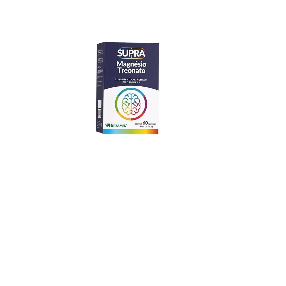Imagem principal de SUPLEMENTO MAGNESIO TREONATO SUPRA 421MG COM 60 CAPSULAS
