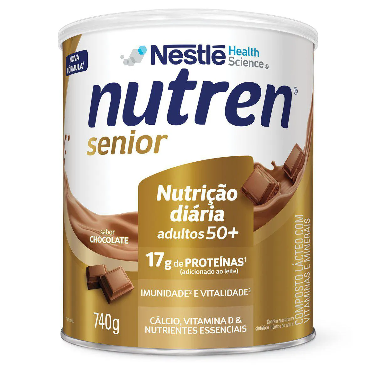 Thumbnail de SUPLEMENTO NUTREN SENIOR PO SABOR CHOCOLATE 370G