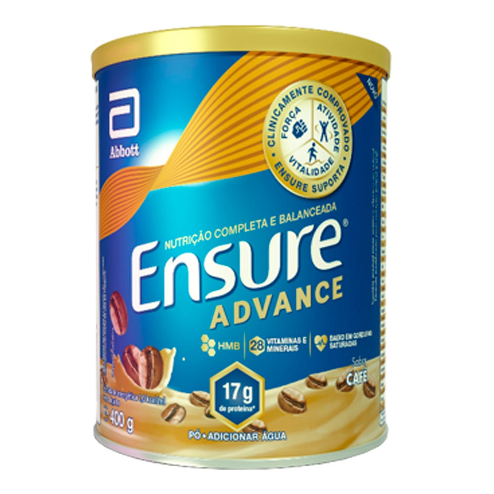 Imagem do produto SUPLEMENTO NUTRICIONAL ENSURE ADVANCE CAFE 400G