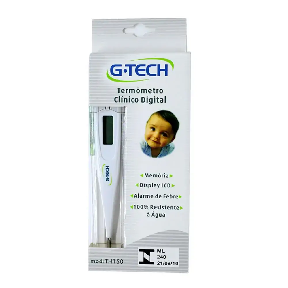 Imagem do produto TERMOMETRO DIGITAL CLINICO TH150 BRANCO