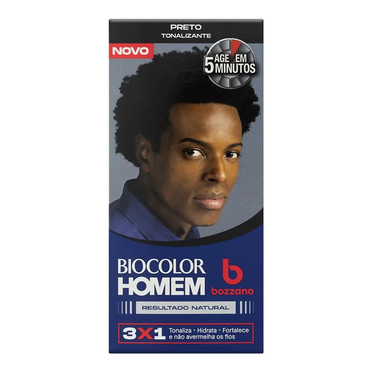 Imagem do produto TINTURA BIOCOLOR AMPOLA BOZZANO PRETO