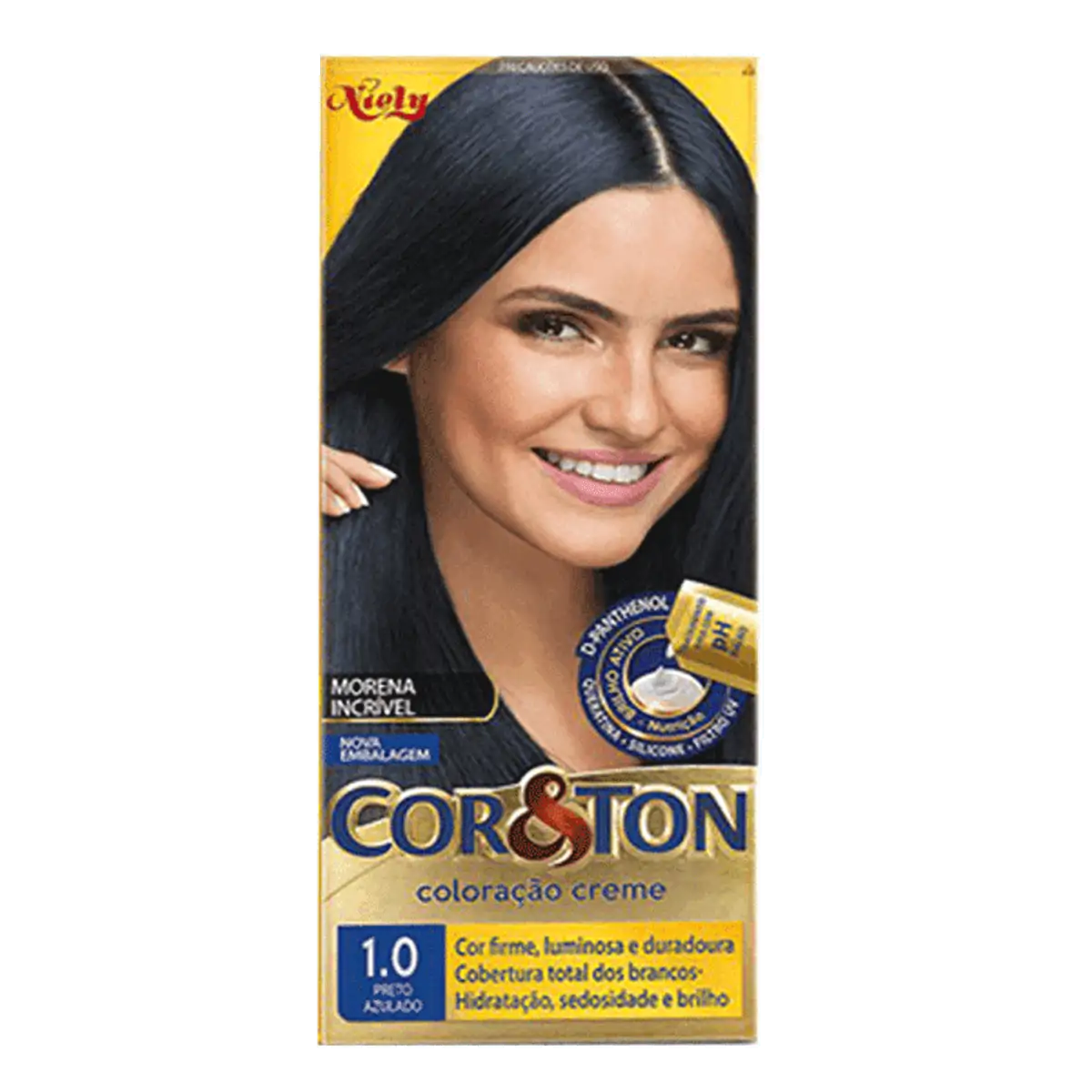 Imagem do produto TINTURA COR E TON 1.0 PRETO AZULADO SAVOY