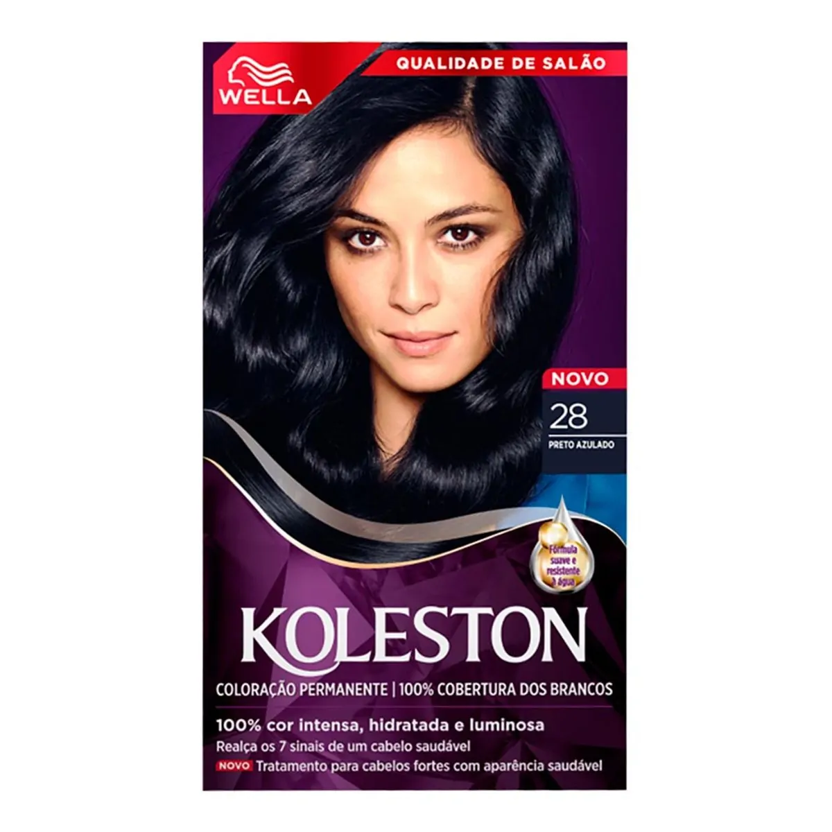 Imagem do produto TINTURA KOLESTON 28 PRETO AZULADO WELLA 55G
