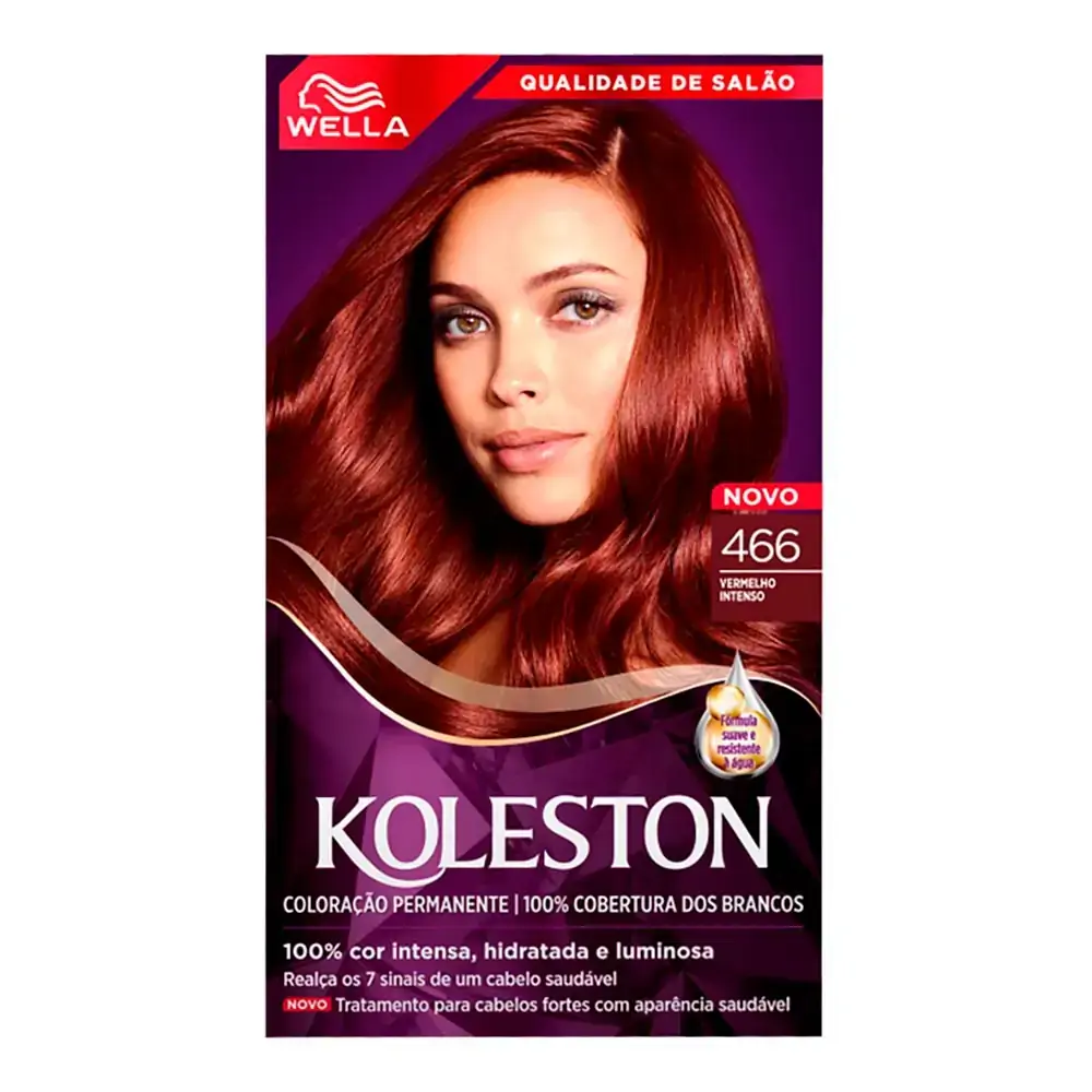 Imagem do produto TINTURA KOLESTON 466 VERMELHO INTENSO WELLA 55G