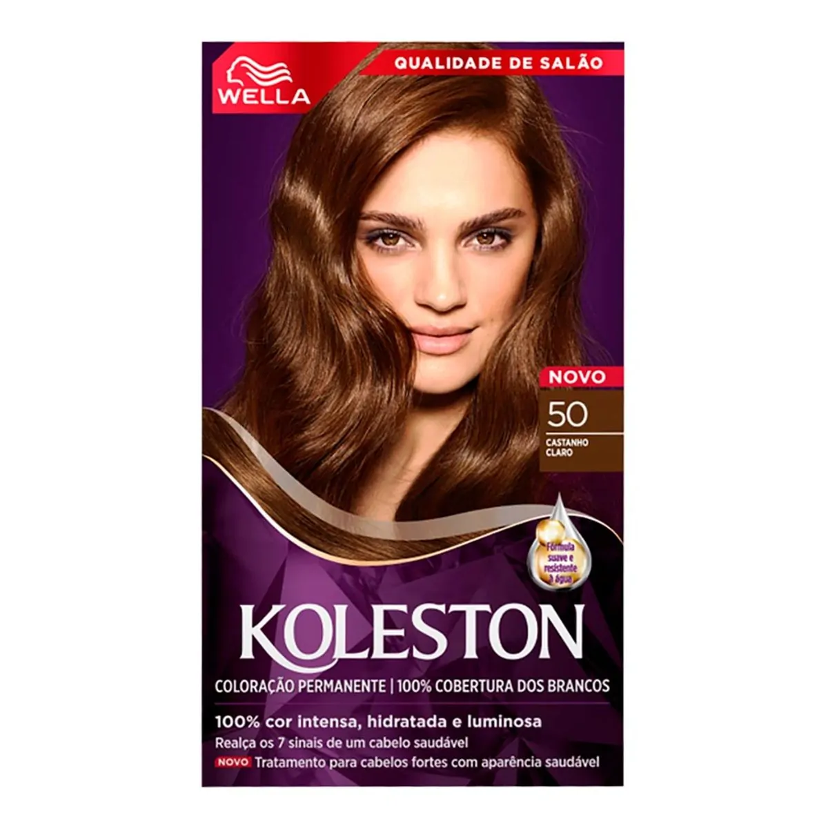 Imagem do produto TINTURA KOLESTON 50 CASTANHO CLARO WELLA 55G