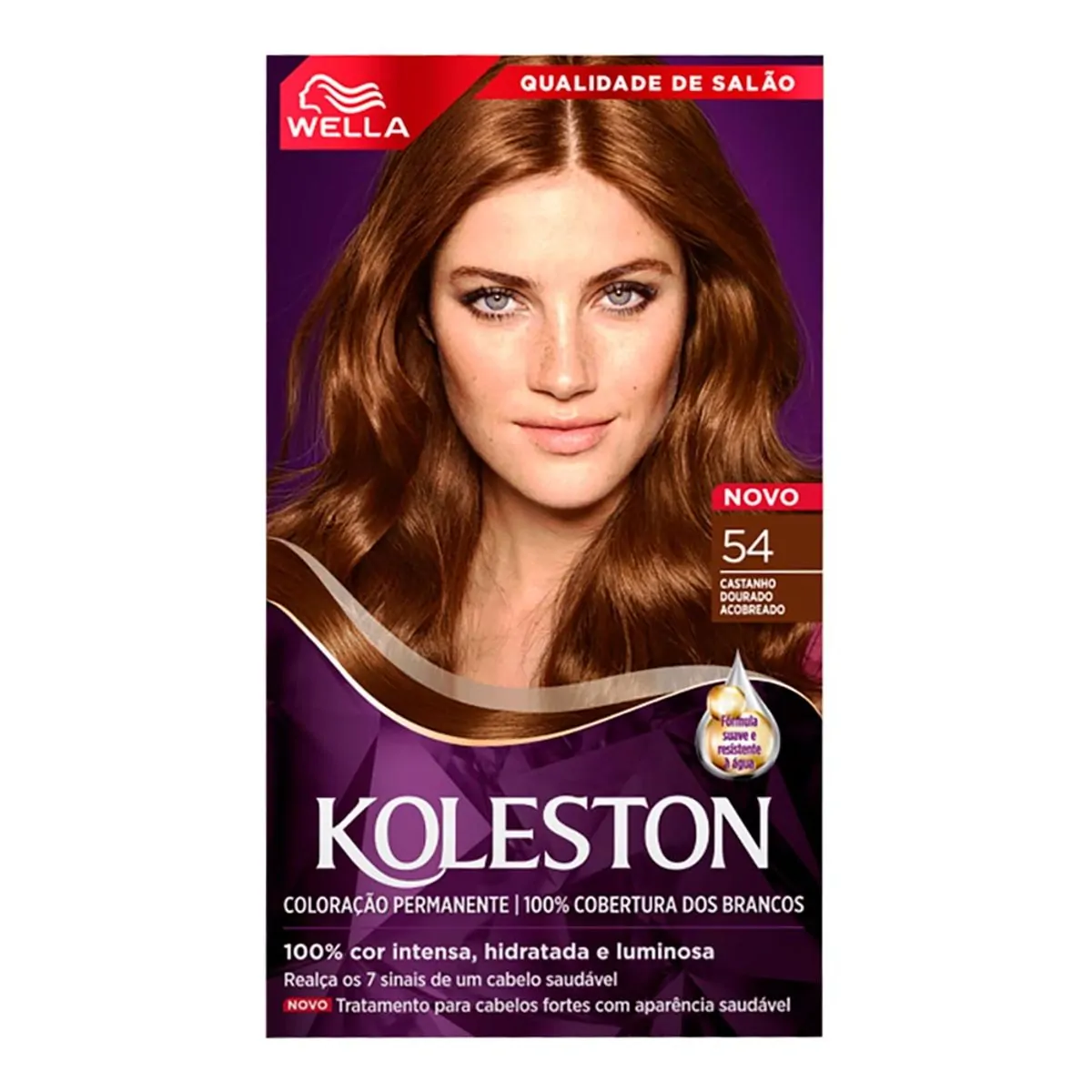 Imagem do produto TINTURA KOLESTON 54 CASTANHO DOURADO ACINZENTADO WELLA 55G