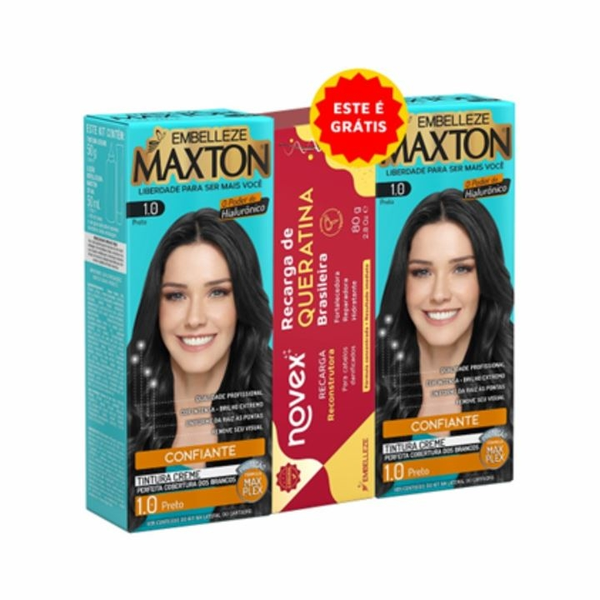Imagem do produto TINTURA MAXTON 1.0 PRETO MAXTON