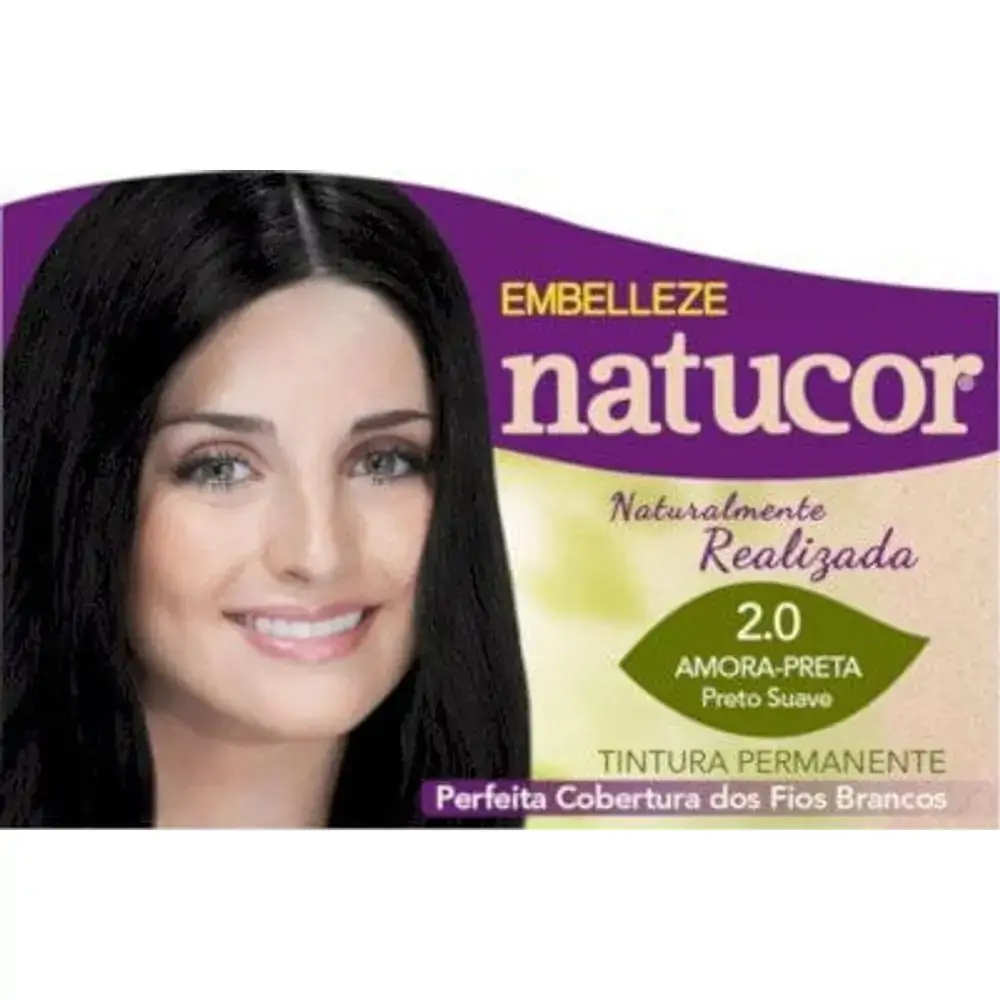 Imagem do produto TINTURA NATUCOR PO K 2.0 AMORA WELLA