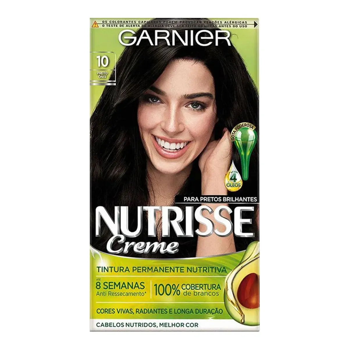 Imagem do produto TINTURA NUTRISSE 10 PRETO ONIX GARNIER