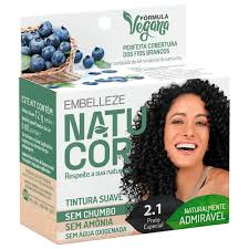 Imagem do produto TINTURA PARA CABELO NATUCOR SUAVE NATU HAIR 2.1 PRETO ESPECIAL
