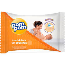 Imagem do produto TOALHA UMEDECIDA POM POM SUAVE COM 46 UNIDADES