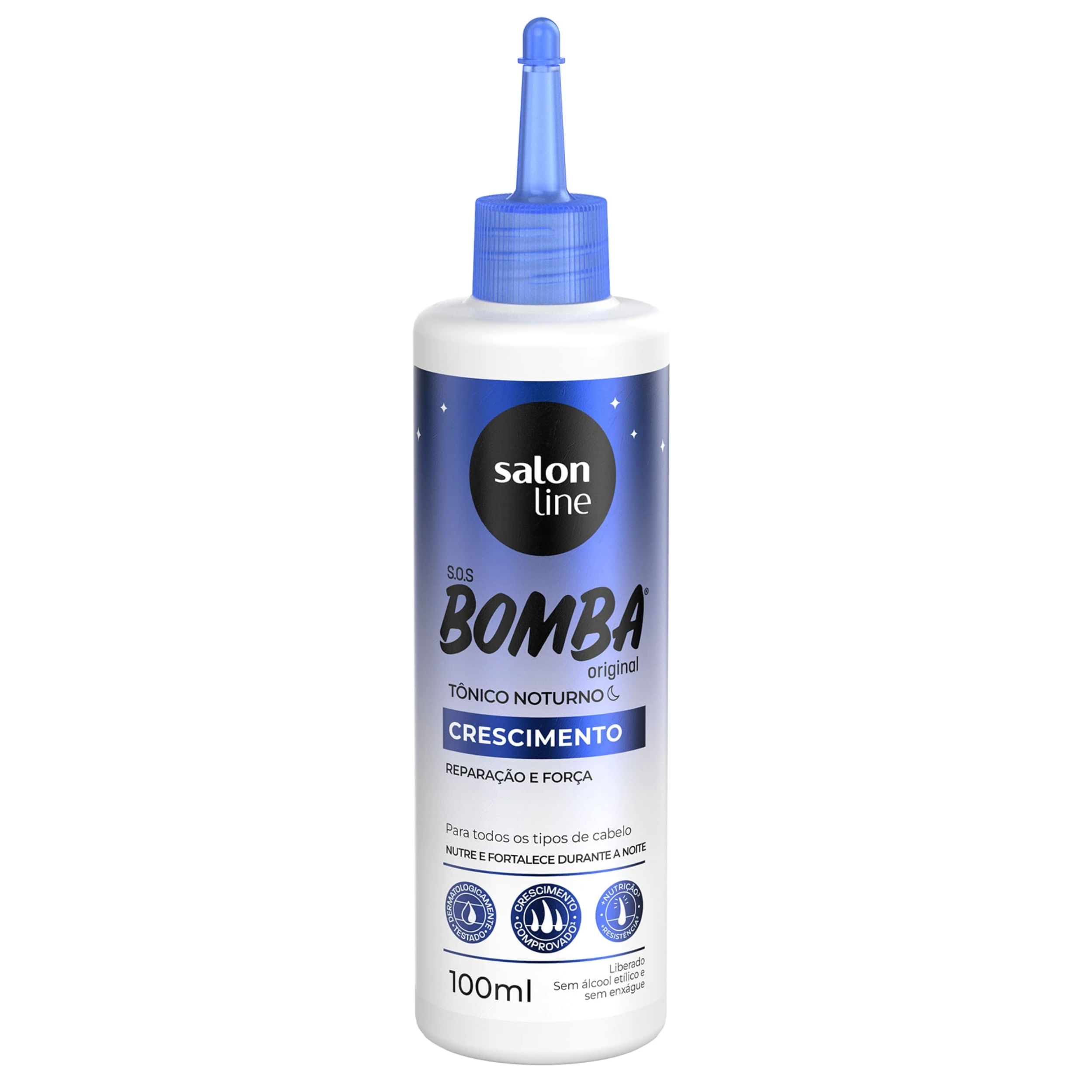 Thumbnail de TONICO CAPILAR BOMBA ORIGINAL NOTURNO CRESCIMENTO SALON LINE 100ML