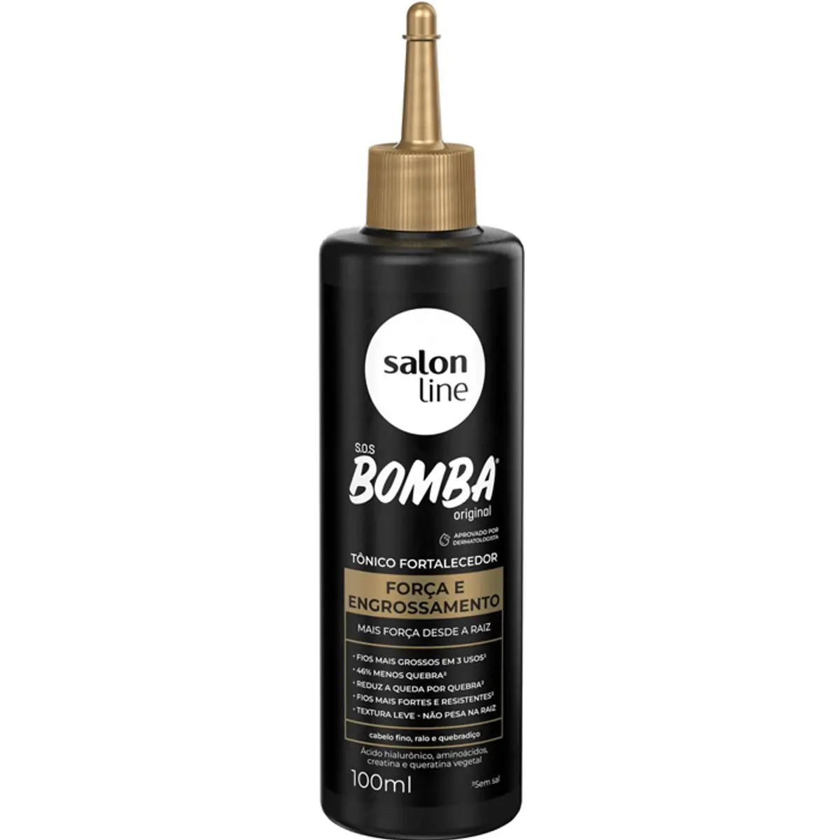 Thumbnail de TONICO CAPILAR SOS BOMBA FORCA E ENGROSSAMENTO SALON LINE 100ML