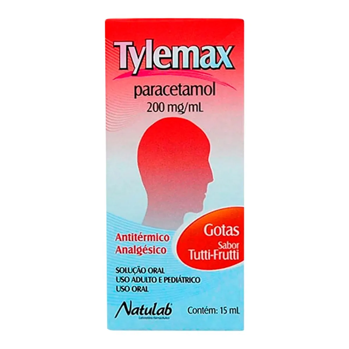 Thumbnail de TYLEMAX 200MG/ML NATULAB LABORATORIO SOLUCAO ORAL GOTAS COM 15ML