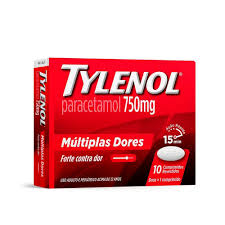 Thumbnail de TYLENOL 750MG JOHNSON & JOHNSON COM 10 COMPRIMIDOS REVESTIDOS