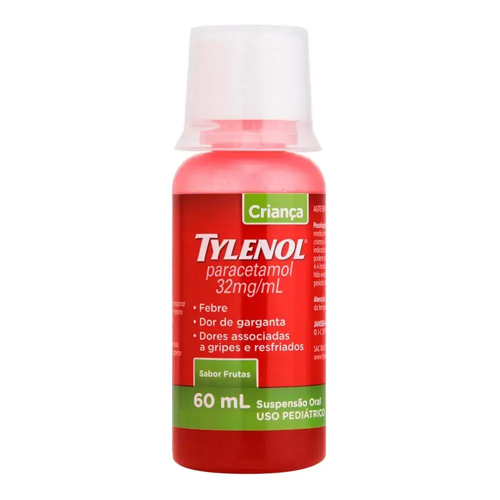 Imagem do produto TYLENOL CRIANCA 32MG JANSSEN-CILAG SUSPENSAO ORAL 60ML
