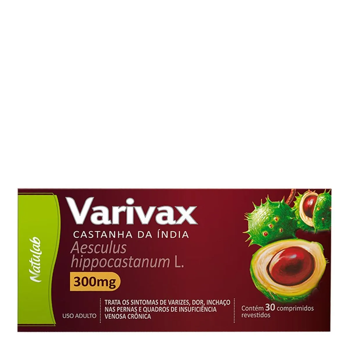 Imagem do produto VARIVAX 300MG NATULAB LABORATORIO COM 30 COMPRIMIDOS REVESTIDOS