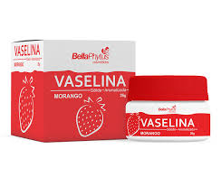 Imagem do produto VASELINA SOLIDA MORANGO BELLAPHYTUS 25G