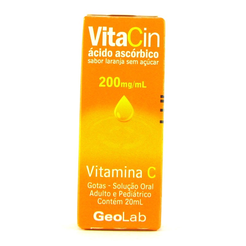 Imagem do produto VITACIN 200MG/ML GEOLAB SOLUCAO ORAL GOTAS 20ML