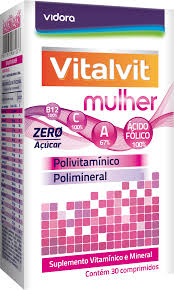 Imagem do produto VITALVIT MULHER COM 30 COMPRIMIDOS
