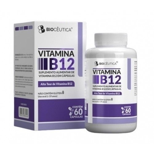Imagem do produto VITAMINA B12 BIOCEUTICA COM 60 CAPSULAS