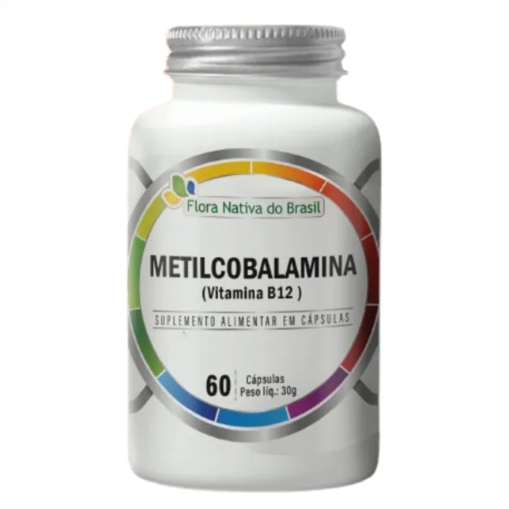 Imagem do produto VITAMINA B12 METILCOBALAMINA COM 60 CAPSULAS