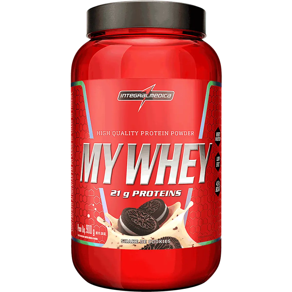 Imagem do produto WHEY PROTEIN INTEGRALMEDICA MY WHEY SABOR COOKIES 900G