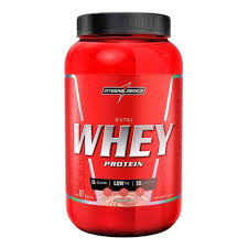 Imagem do produto WHEY PROTEIN INTEGRALMEDICA NUTRIWHEY SABOR MORANGO 907G