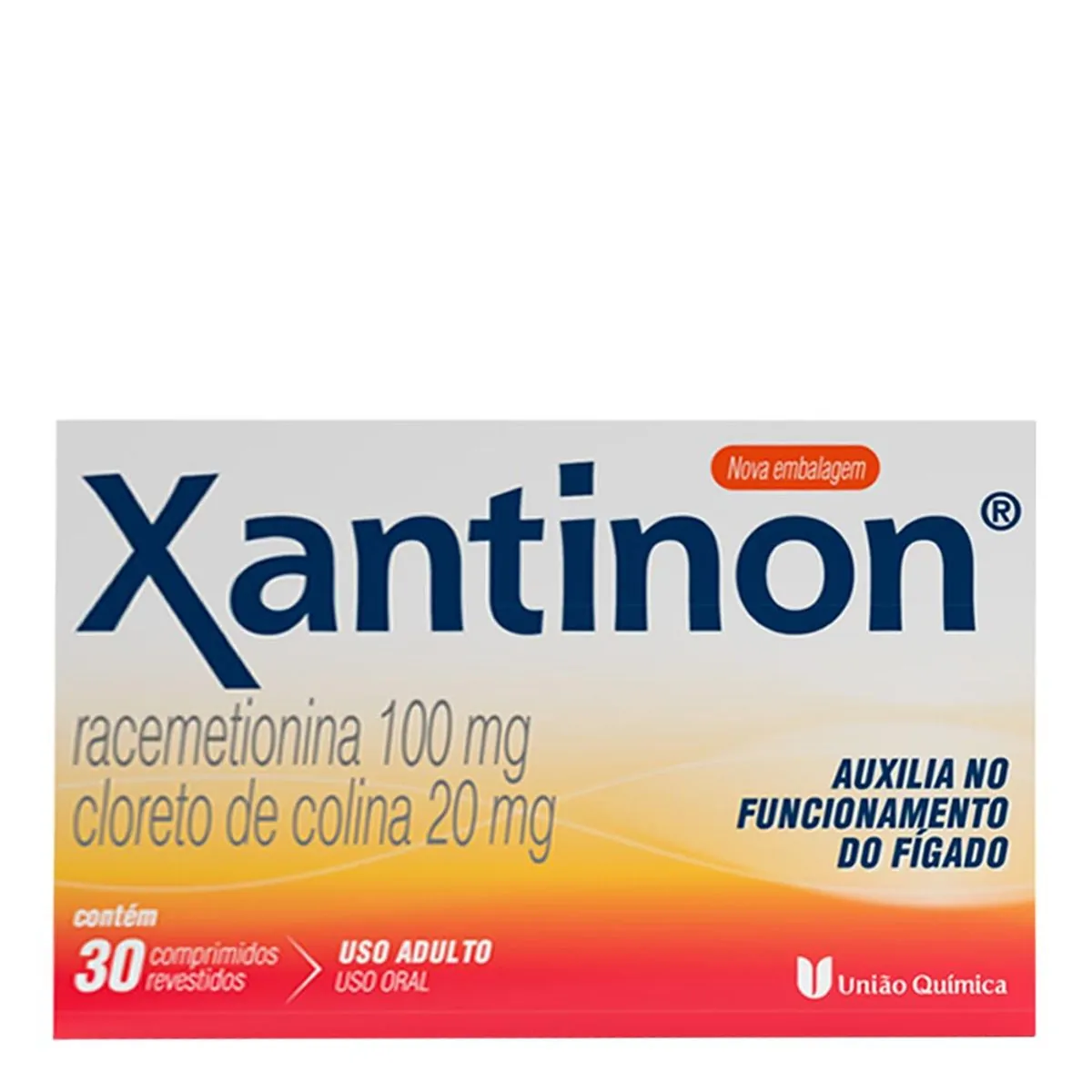Thumbnail de XANTINON 100MG+20MG CARTELA C/ 10CP